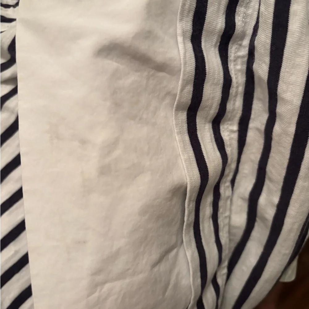 J.Crew striped sailer top XL